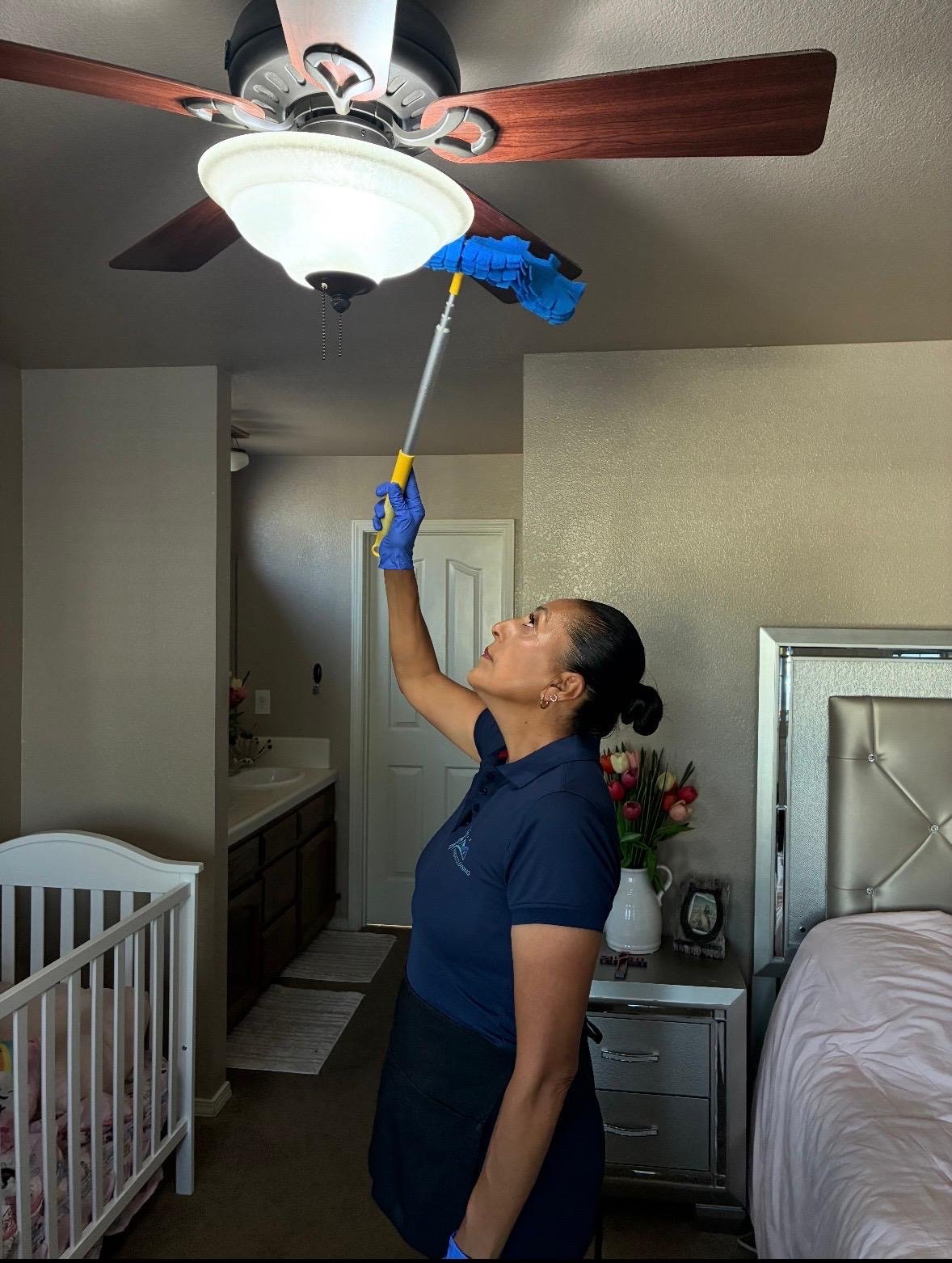 Detailed home cleaning result