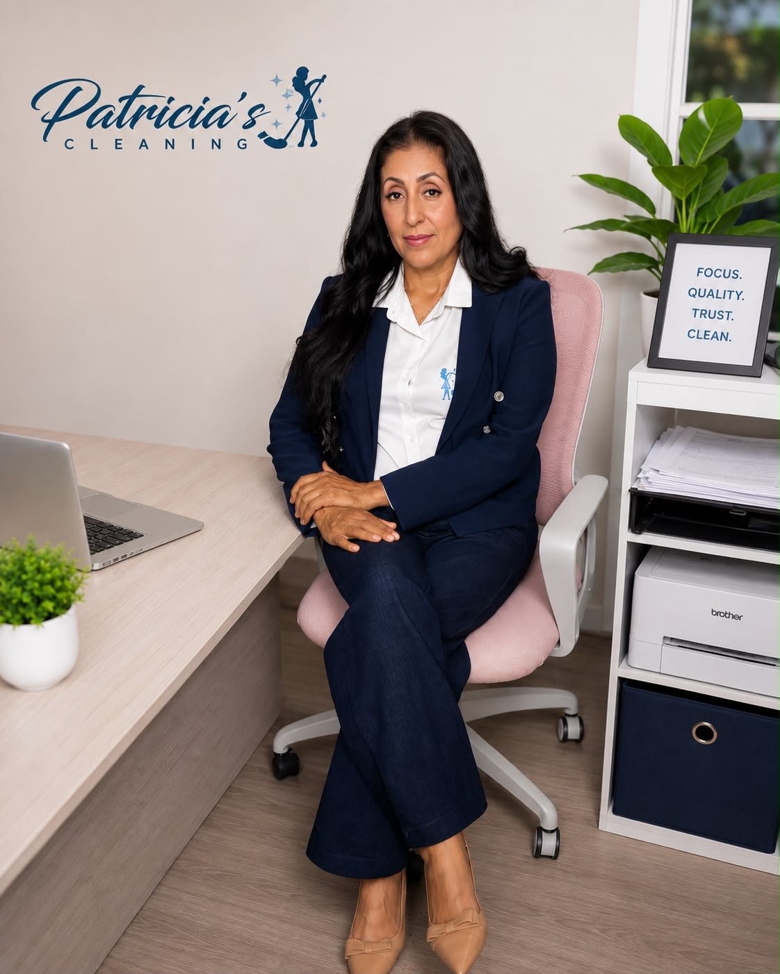 Patricia, owner of Patricia's Cleaning